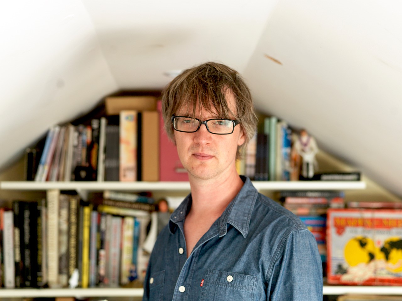 Headshot photo of David Blandy.