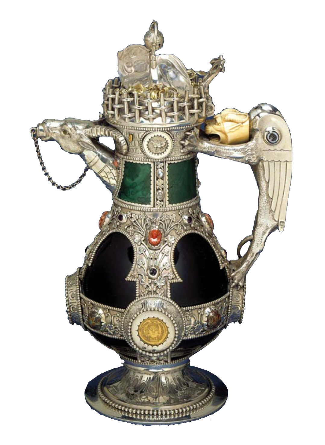 Ornate urn